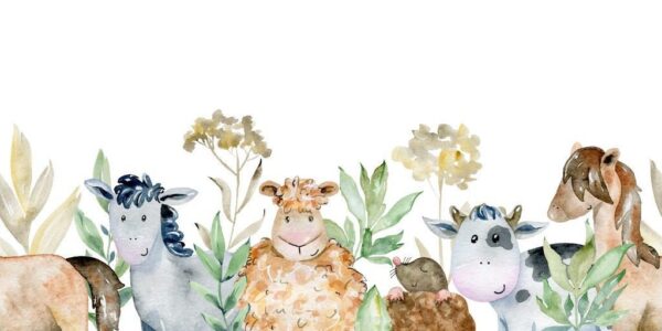 Peinture murale Dessiner des animaux