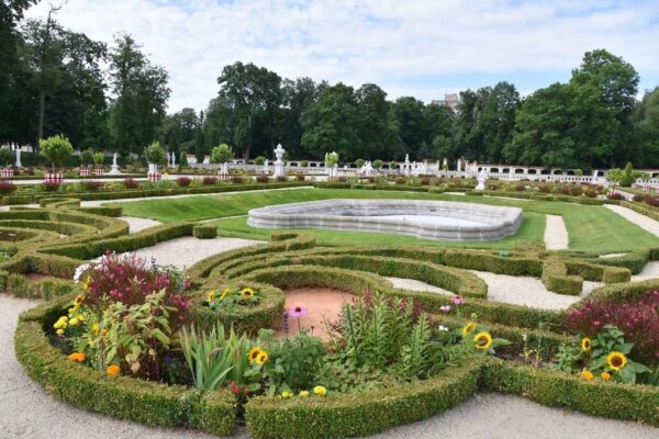 Peinture murale Jardin Branicki