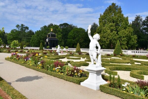 Peinture murale Jardin du Palais