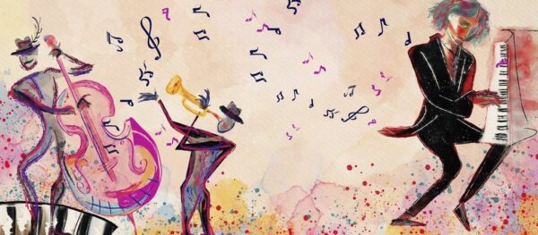 Poster XXL Concert de jazz