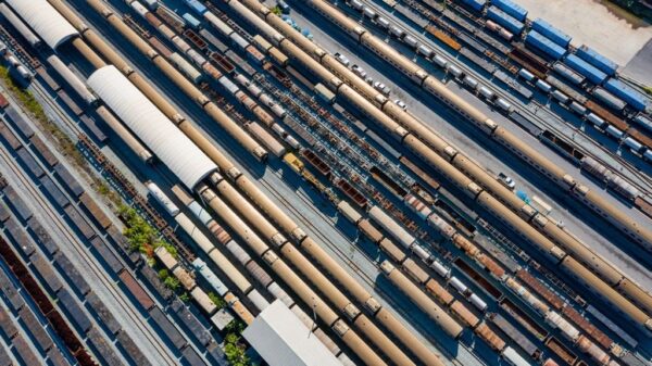 Poster XXL Chargement des wagons