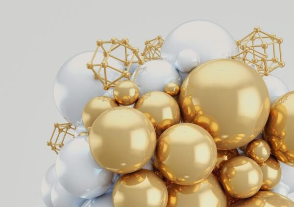 Papiers peints Bulles d'or