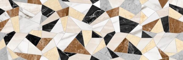 Peinture murale Mosaïque Géométrique