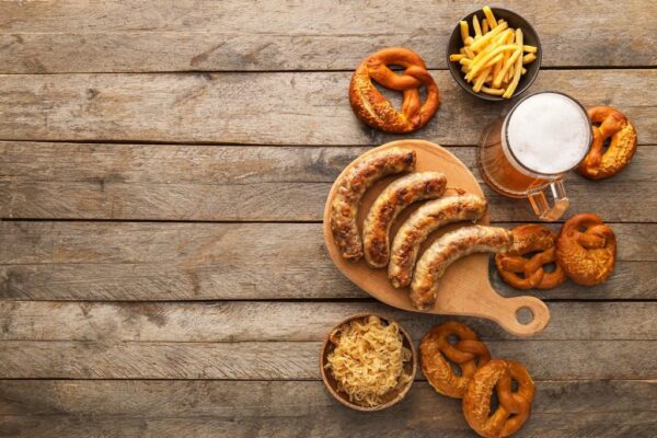 Peinture murale Composition alimentaire