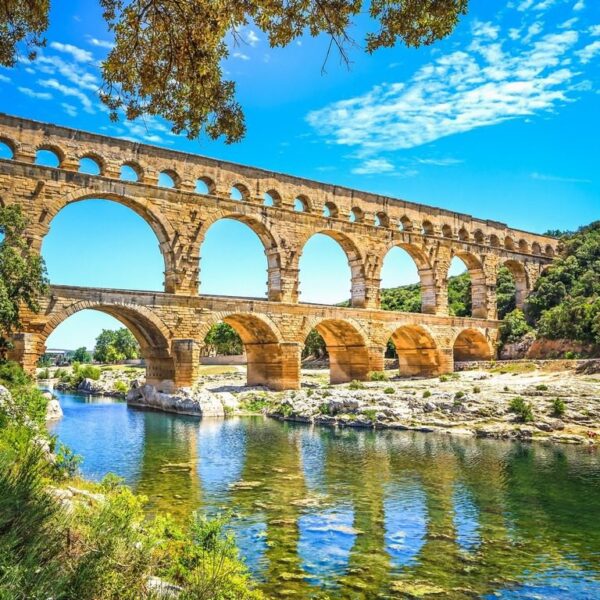 Peinture murale Aqueduc romain