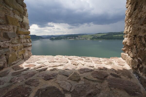 Peinture murale Vue sur la lagune de Czartoryski