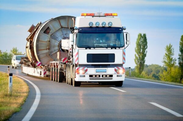 Poster XXL Camion sur la route
