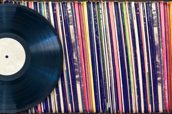 Peinture murale Disque vinyle