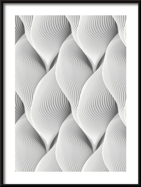 Motif de coquillage Poster – Image 3
