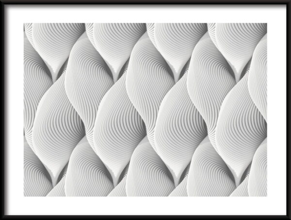 Motif de coquillage Poster