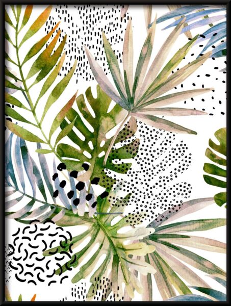 Feuilles de palmier Poster – Image 4