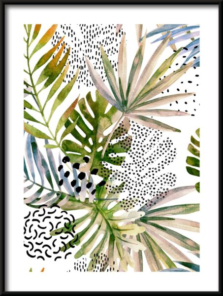 Feuilles de palmier Poster – Image 3
