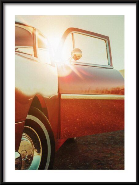 Affiche classique rouge – Image 3