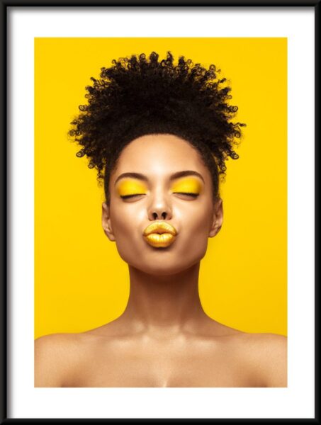 Affiche de baiser jaune – Image 3