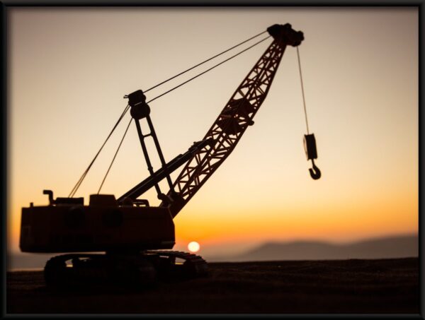 Grue sur chenilles Poster – Image 2