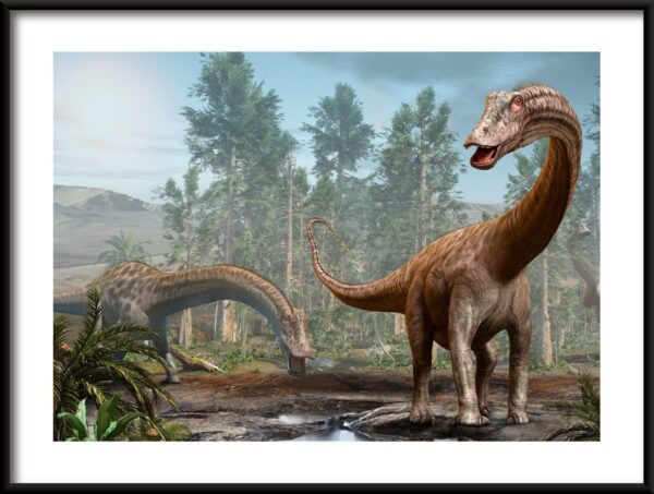La grande affiche diplodocus