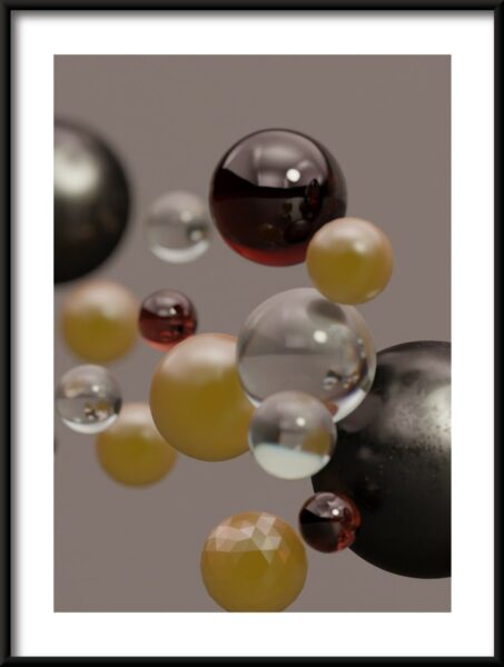 Boules jaunes Poster – Image 3