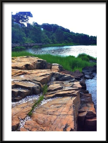 Affiche Roches sur le lac – Image 3