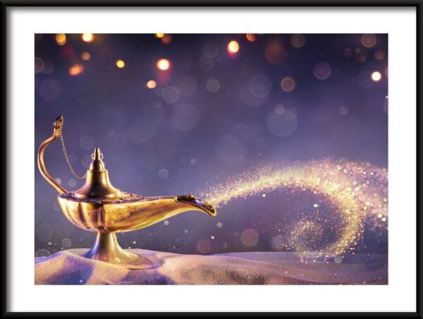 Affiche La lampe d'Aladin