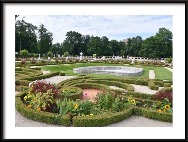 Jardin vert Poster