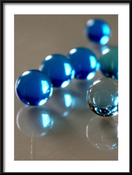 Affiche boules bleues – Image 3