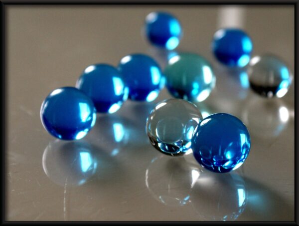 Affiche boules bleues – Image 2