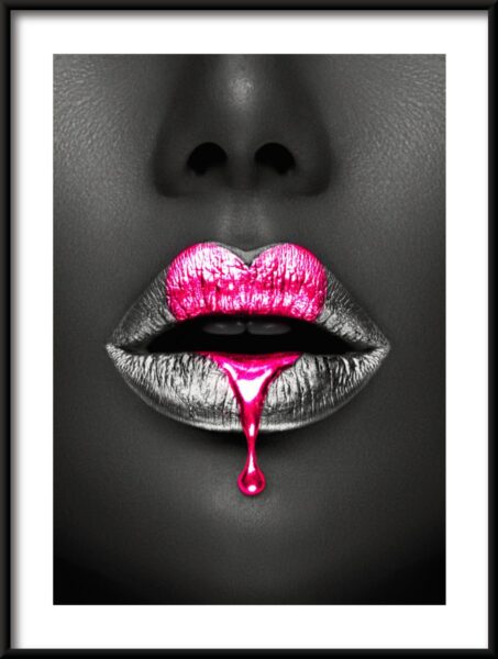 Coeur sur la bouche Poster – Image 3