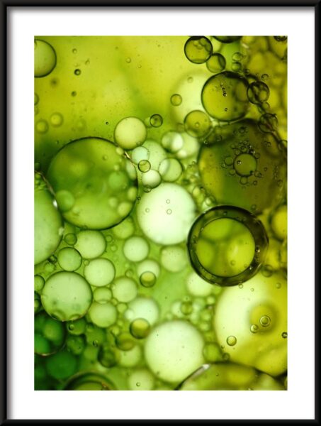 Bulles vertes Poster – Image 3