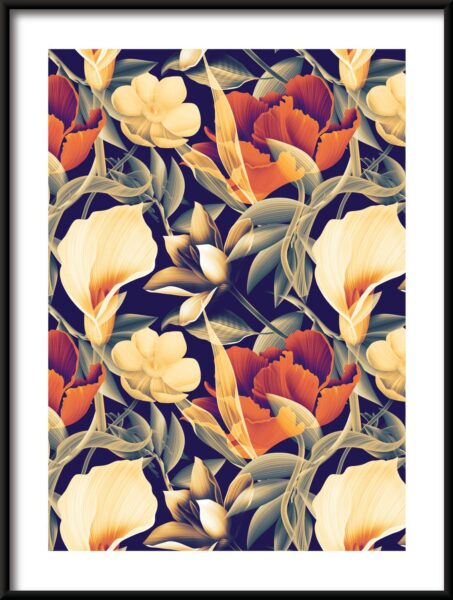 Affiche Callas en fleurs – Image 3