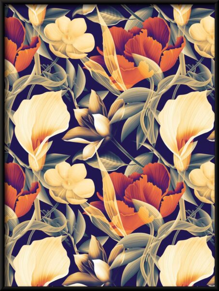 Affiche Callas en fleurs – Image 4