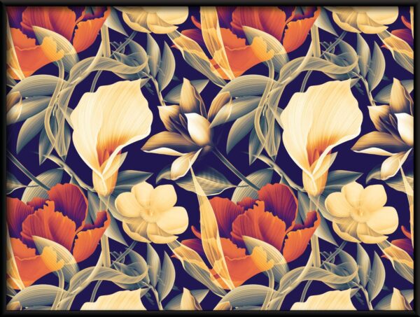 Affiche Callas en fleurs – Image 2