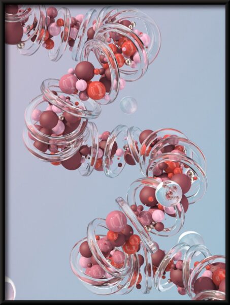 Affiche cercles incolores – Image 4