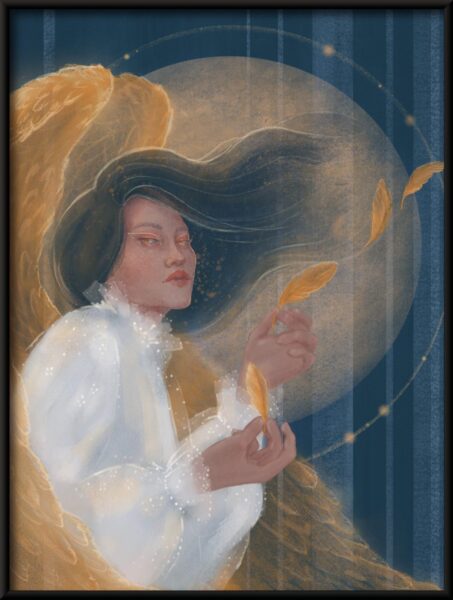 Affiche femme ange – Image 2