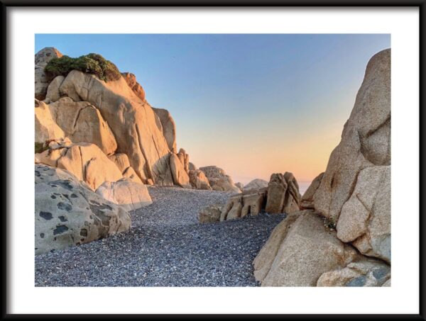 Affiche Rochers au soleil