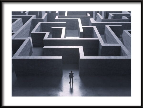 Affiche Avant le labyrinthe