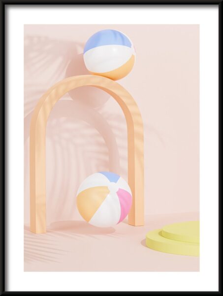 Affiche de ballons de plage – Image 3