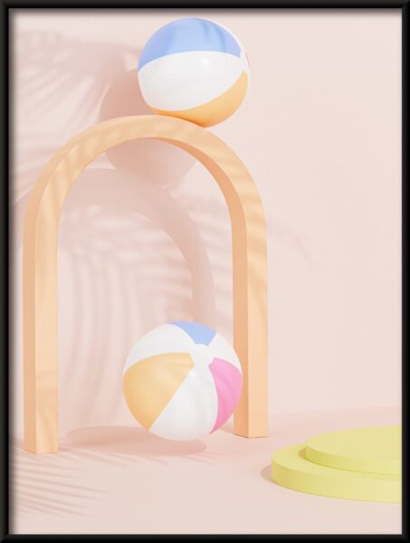 Affiche de ballons de plage – Image 4
