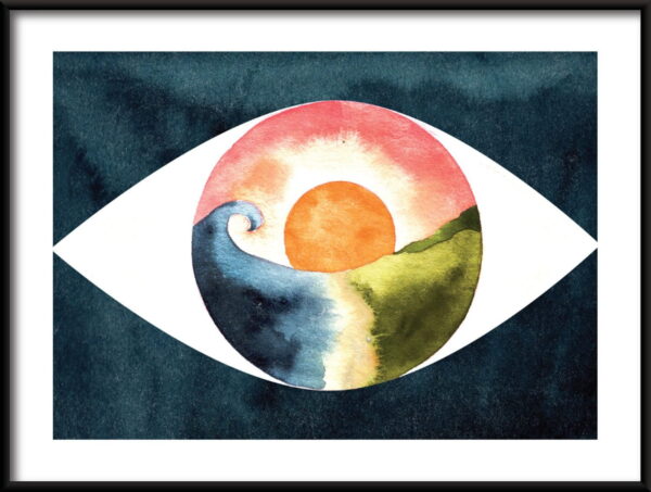 Affiche grand oeil