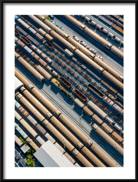 Trains d'en haut Poster – Image 3