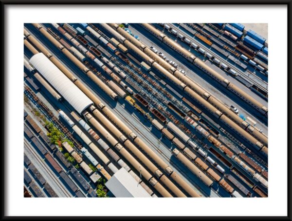 Trains d'en haut Poster