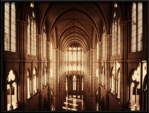 Affiche cathédrale gothique – Image 2