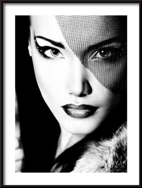 Affiche voile noir