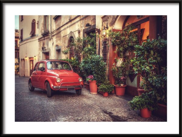 Affiche de rue italienne