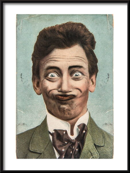 Affiche Faire des grimaces