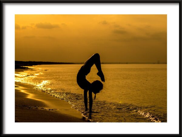 Gymnastique balnéaire Poster