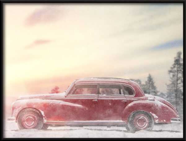Affiche de voiture d'hiver – Image 2