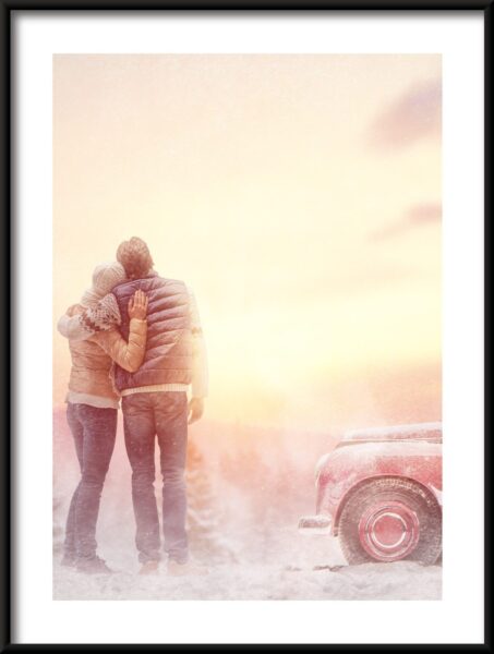 Couple d'hiver Poster – Image 3