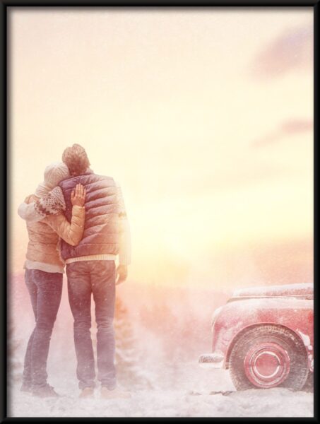 Couple d'hiver Poster – Image 4