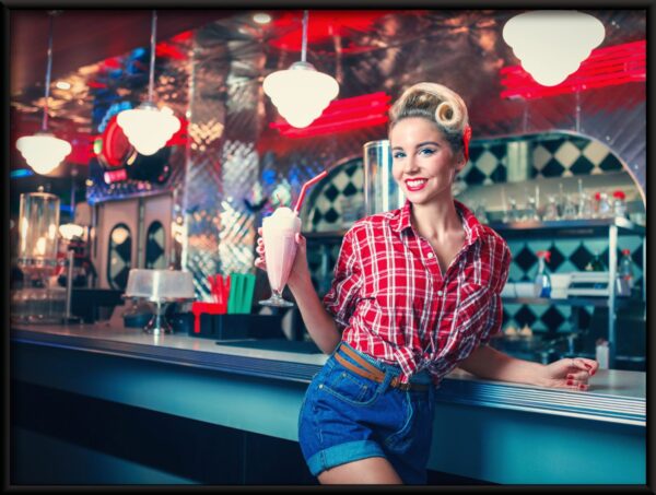 Elle au bar Poster – Image 2