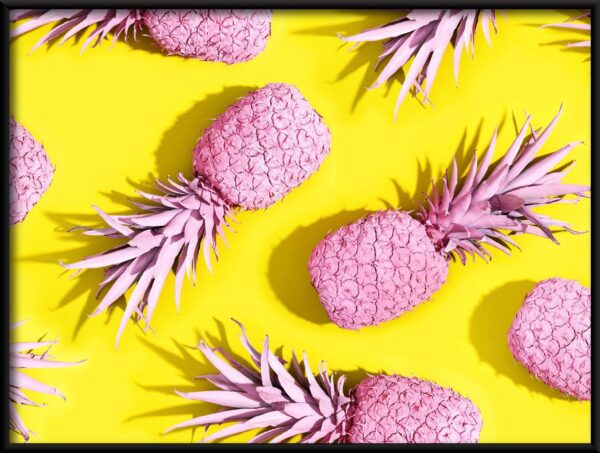Affiche d'ananas rose – Image 2